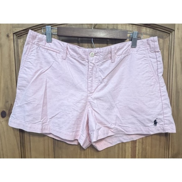 Polo Ralph Lauren Pants - Polo Ralph Lauren Pink Chino Shorts Women Sz 10 Preppy Classic Summer Casual